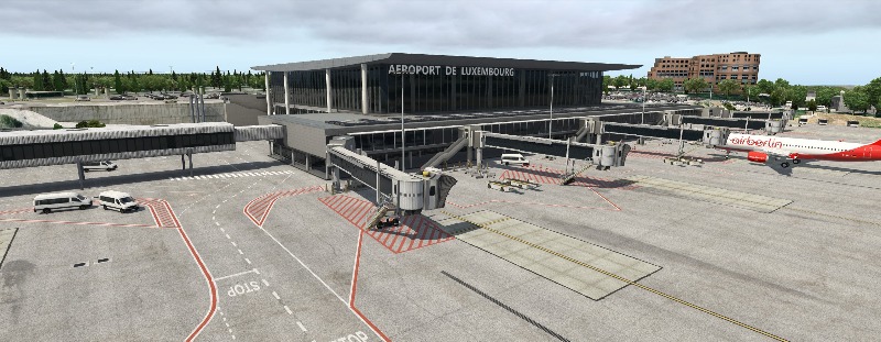 Luchthaven Luxemburg 